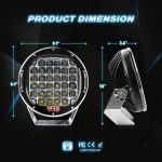 HB-185W 9″ LED Driving Light